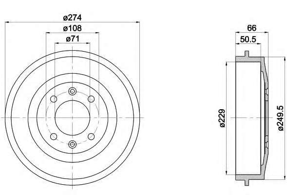 Тормозной барабан