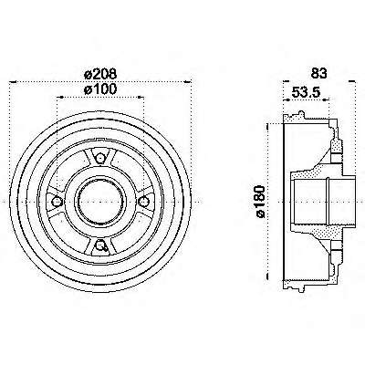 Тормозной барабан