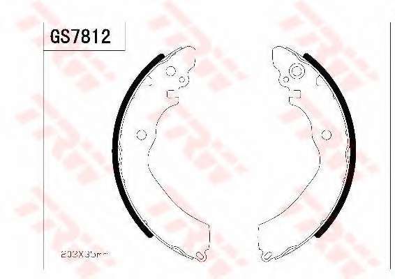 Комплект тормозных колодок