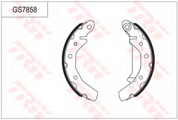 Комплект тормозных колодок