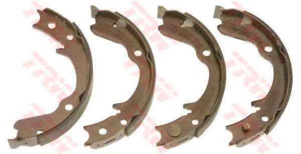 Комплект тормозных колодок, стояночная тормозная система