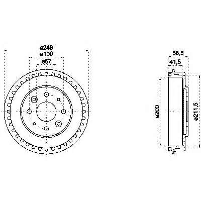 Тормозной барабан
