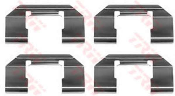 Комплектующие, колодки дискового тормоза