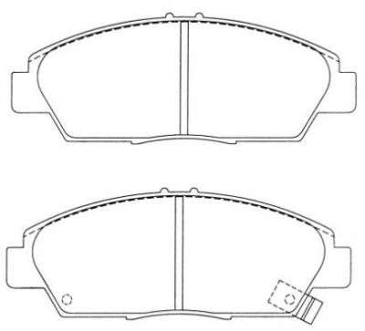Комплект тормозных колодок, дисковый тормоз