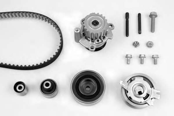 Комплект ГРМ + помпа VW Caddy 1.6TDI-2.0TDI 09- (160х25) (внутри помпа P655)