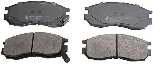 Комплект тормозных колодок, дисковый тормоз