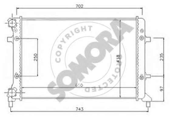 Радиатор, охлаждение двигателя