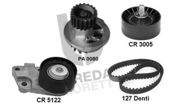 Водяной насос + комплект зубчатого ремня