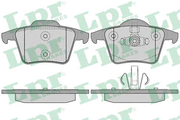 Комплект тормозных колодок, дисковый тормоз
