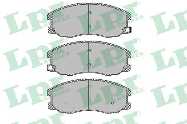 Комплект тормозных колодок, дисковый тормоз