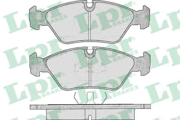 Комплект тормозных колодок, дисковый тормоз