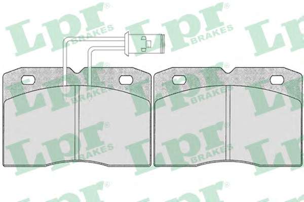 Комплект тормозных колодок, дисковый тормоз