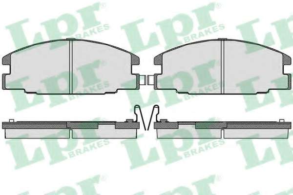 Комплект тормозных колодок, дисковый тормоз