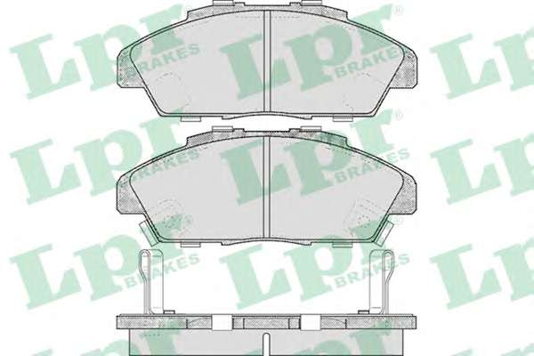 Комплект тормозных колодок, дисковый тормоз