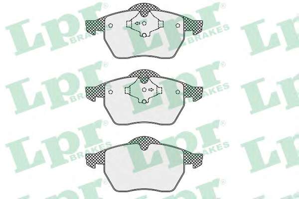 Комплект тормозных колодок, дисковый тормоз