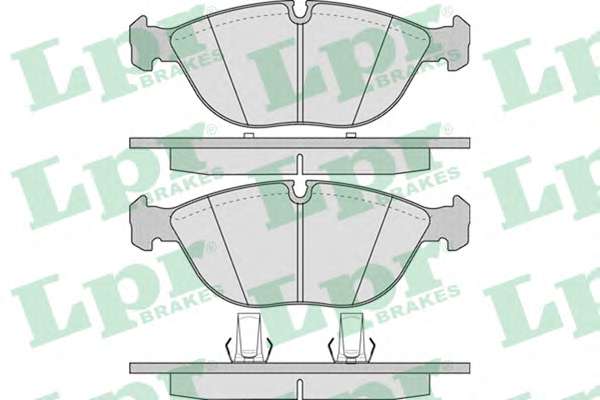 Комплект тормозных колодок, дисковый тормоз