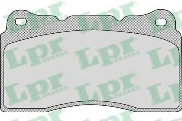 Комплект тормозных колодок, дисковый тормоз