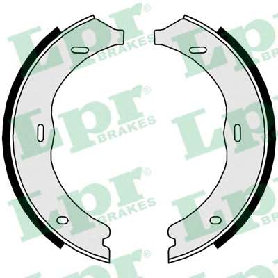 Комплект тормозных колодок, стояночная тормозная система