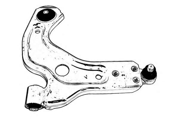 Рычаг независимой подвески колеса, подвеска колеса