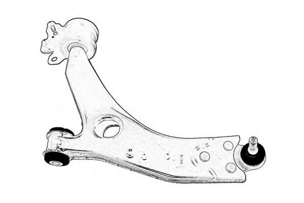 Рычаг независимой подвески колеса, подвеска колеса