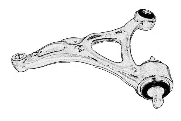 Рычаг независимой подвески колеса, подвеска колеса