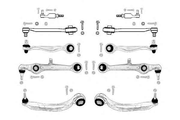 Ремкомплект, подвеска колеса