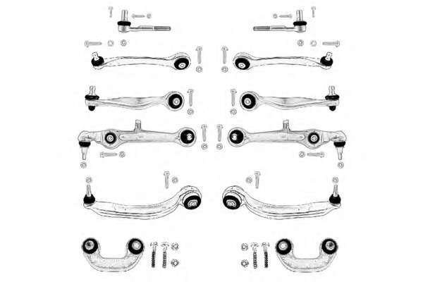 Ремкомплект, подвеска колеса