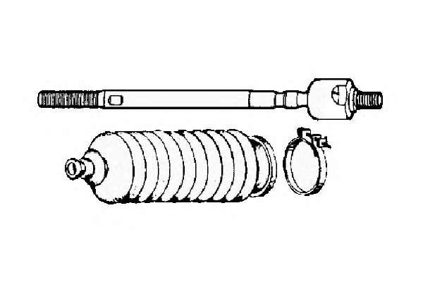 Ремкомплект, осевой шарнир поперечная рулевая тяга