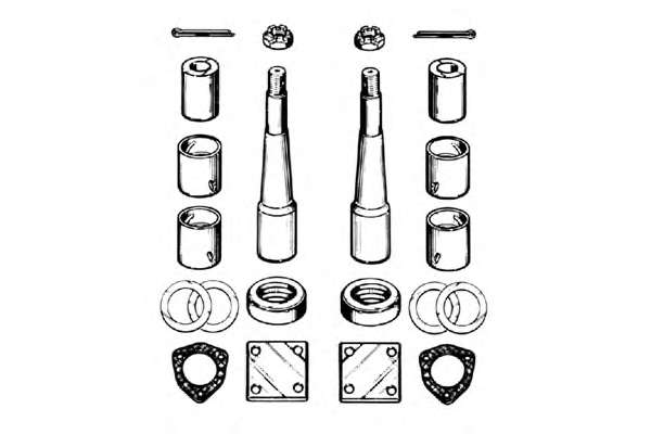 Ремкомплект, шкворень поворотного кулака
