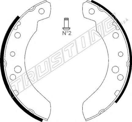 Комплект тормозных колодок