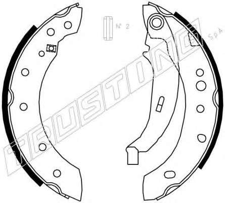 Комплект тормозных колодок