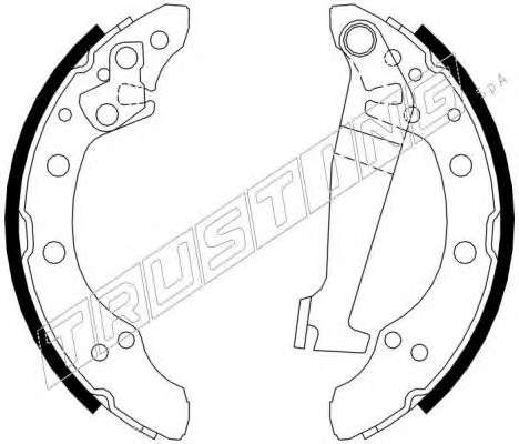 Комплект тормозных колодок