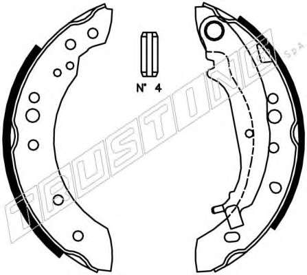 Комплект тормозных колодок