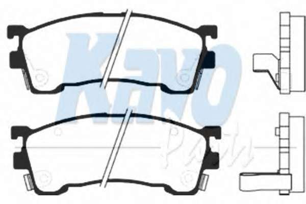 Комплект тормозных колодок, дисковый тормоз