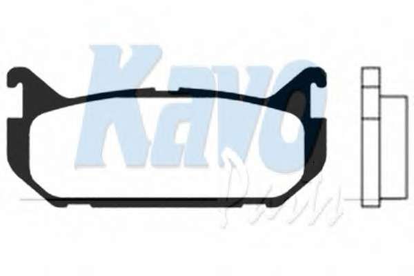 Комплект тормозных колодок, дисковый тормоз