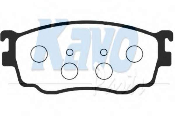 Комплект тормозных колодок, дисковый тормоз
