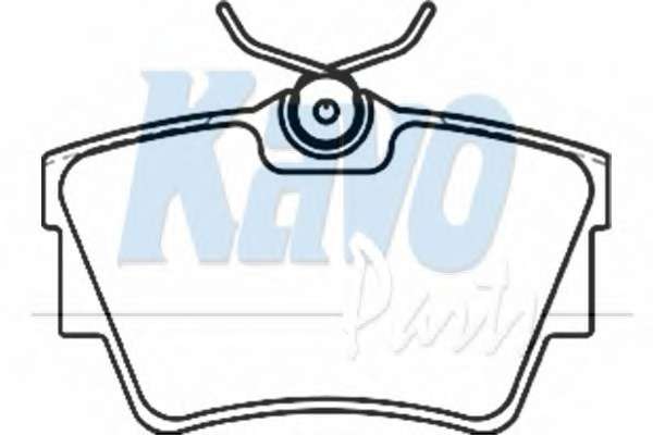 Комплект тормозных колодок, дисковый тормоз