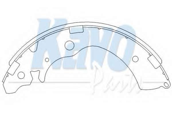 Комплект тормозных колодок