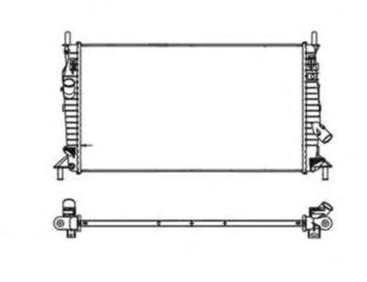 Радіатор охолодження Ford Focus C-Max 2.0TDCi 03-