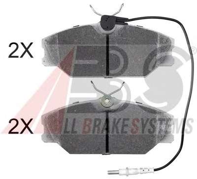 Комплект тормозных колодок, дисковый тормоз