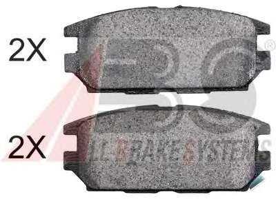 Комплект тормозных колодок, дисковый тормоз