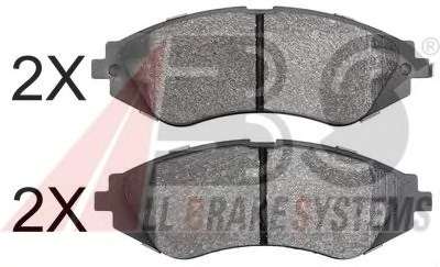 Комплект тормозных колодок, дисковый тормоз