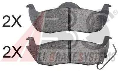 Комплект тормозных колодок, дисковый тормоз