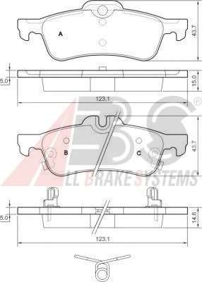 Гальмівні колодки дискові