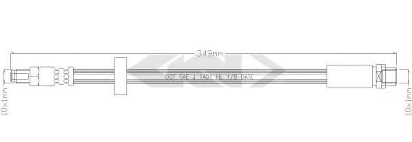 Тормозной шланг