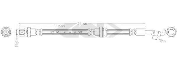 Тормозной шланг