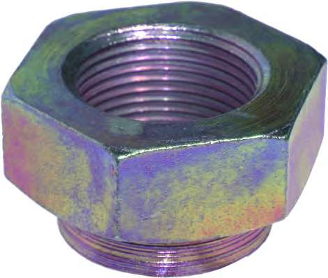 Гайка, шейка оси