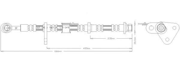 Тормозной шланг