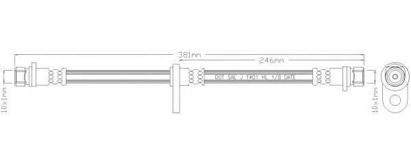 Тормозной шланг