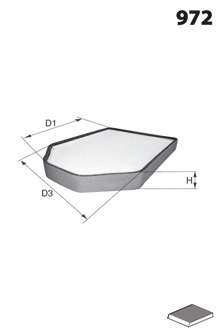 Фильтр, воздух во внутренном пространстве